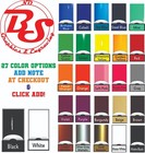 2x Custom Word Vinyl Decal Lettering Sticker Personalized Any Text Any Name Nobs