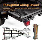 Complete 12v Led Trailer Light Kit With Wiring Harness - Dot Compliant   Durable