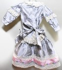 Silk Lace Two Piece Austrian Artist Dress For Antique French German Bisque Doll