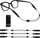 3 Pack  Glasses Strap  Adjustable  Anti-slip Sunglasses Strap For Sports  No    