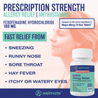 Welmate Allergy Relief   Fexofenadine Hcl 180 Mg Non-drowsy Antihistamine   200