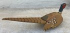 Hand Carved Wood Pheasant Beaver Creek Beaman Iowa Bird 20    Folk Art