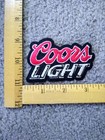 1  Coors Light Beer Iron On Patch  Free Shipping