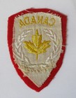 Early Post Ww2 Vintage Canadian Army 25th Brigade Patch On Wool Canada