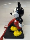 Vintage Disney Mickey Mouse Land Line At t Works Well Telephone - Collectable 