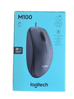 Lot Of 8 Brand New Sealed Logitech M100  910001601  Wired Optical Mouse