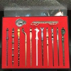 11pcs Harry Potter Wand Sets Cosplay Luna Hermione Dumbledore Kids Gift