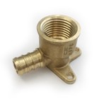 Efield 2 Pcs 1 2  Pex X 1 2  Female Npt  Drop Ear Elbow Crimp Fitting lead Free 