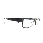 Tempo Ctm 9010 Bk Eyeglasses Frames Black Rectangular Full Rim 55-16-140 A2