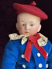 Antique German 14 5    Gebruder Heubach 7602 Pouty Bisque Head Character Boy Doll