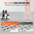 Uimoso Interlocking Drainage Floor Mat 12 x 12  Pvc Non-slip Floor Tiles 50 Pack