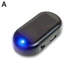 Solar Power Car Led Fake Dummy Alarm Warning Security Anti Theft Flashing Light