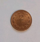 1949 Argentina 2 Centavos - Old Antique Coin - Itema