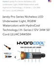 New Jandy Watercolors Nicheless Led Light Jlu4c24w50h  24w H Series 50  Cord