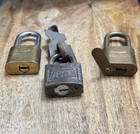 Vintage Hurd Padlock Lock Lot No Keys