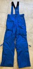 Wedze Pull   Fit Kids Ski Pants Bibs Blue 12y Youth Waterproof Durable