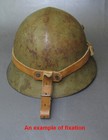Ww2 Helmet Leather Carrier  13424