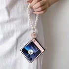  motorola Razr Plus 2023 Case With Chain For Women     Pu Leather Protective Case 