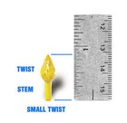 Ceramic Christmas Tree Small Twists Lights Assorted 50