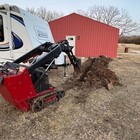 Titan Attachments Mini Skid Steer Fronthoe Backhoe Excavator With 12  Bucket