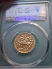 1973 Isle Of Man 1 Sovereign Gold Coin Pobjoy Mint Pcgs Ms67