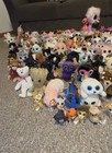 Beanie Boo   Beanie Baby Lot 120 Total    read Description  See Pictures   