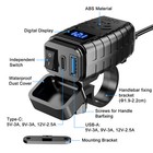 Qc 3 0 Motorcycle Dual Usb Phone Gps Super Fast Charger Adapter Led Waterproof