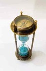 Sand Timer Hourglass Brass Nautical Maritime Hour Glass Vintage Sand Clock Gift