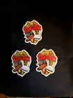 Sam   Max Stickers  lot Of 3  5x4  Detectives Nintendo Xbox    Free Flag Sticker