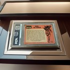 1966 Topps Batman Black Bat  Card   2 Robin The Boy Wonder - Psa 8 Nm - Mt