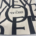 The New Yorker Magazine Classic Canvas Tote Bag Indie Minimalist Nyc Grocery