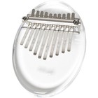 Stagg 10-key Kid s Crystal Kalimba Clear