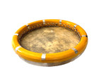 Authentic Hand Made Central Asian Doira - Frame Drum With Jingles - 15  Diameter