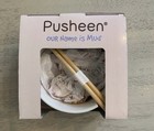 Retired Pusheen Blue Ramen Noodle Bowl chopsticks New In Box Christmas Gift New