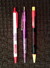 Pharmaceutical Drug Rep Promo Pens  Lot Of 3 Working Promotional Pens