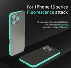 For Iphone 16 15 14 Pro Max Mini Side Frame Film Luminous Anti- Scratch Sticker