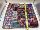 Pair Guatemalan Huipil Hand Woven Cotton Pillow Shams Latin Folk Art 19 X 20   