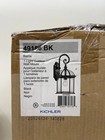 Kichler Barrie 18 75 In  1-light Black Outdoor Hardwired Wall Lantern Sconce