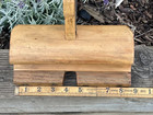 Vintage Large Marples Wooden Granny s Tooth Router Plane 3 8  Iron Old Tool