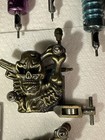 Tattoo Machine Gun Kit Skull Cobra Snake Shaders Foot Pedal Cables Skulls As Is