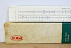 Vintage Sun Hemmi Model No 50w Slide Rule W  Box