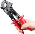 Ratchet Cable Cutter  Heavy Duty Wire Cutter For Aluminum Copper Cable Up To 240