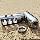  223 5 56 Stainless Steel Muzzle Brake Compensator 1 2-28 Tpi Ss Comp 1 2x28 