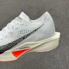 Nike Zoomx Vaporfly Next 3 White Black Speckle Orange Tip Marathon Men s Shoes