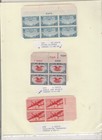 5 Nice Better U s plate Blocks Mnh