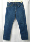 1980s Levis 505 Jeans Usa 32x30 Red Tab Medium Fade Vtg Raw Denim  2