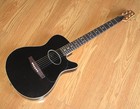 Vtg Peavey Ecoustic Electric Guitar Hollowbody - Very Rare - Usa Made W  Case 