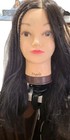 Cosmetology Salon Mannequin Head Synthetic Hair Hairdresser Training  Long Hair