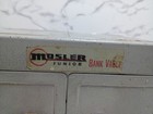 Mosler Junior Bank Vault Safe Combination Lock Metal Double Door Vtg