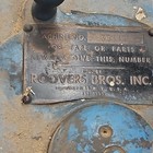 Roovers 35342 Tapewriter Metal Tag Embosser Stamper Maker Antique Vtg